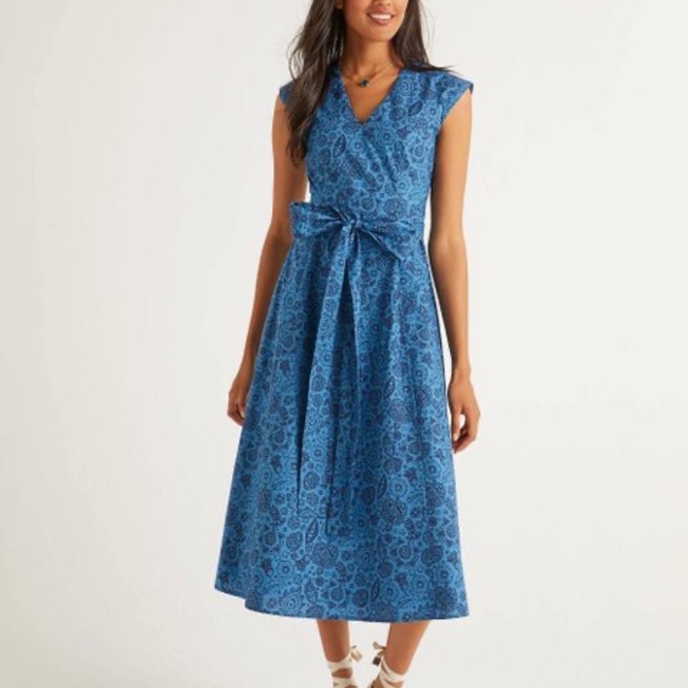 Boden Cotton Tori Midi Dress